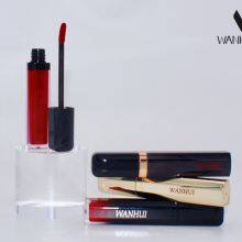 LP001 Hot Sale Empty Cosmetic Liquid Lip Gloss Tube Container Lipstick Screen Printing Square Hot Stamping Screw thumbnail-4