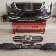 Runde Car Modification Factory Price Maybach Style Front Bumper+Grill Body Kit For Mercedes V Class W447 Vito Metris V260 2014- thumbnail-5