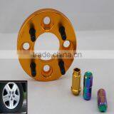 CNC Machined Wheel Flange Car Aluminum Alloy Wheel Spacer 4x100 thumbnail-1