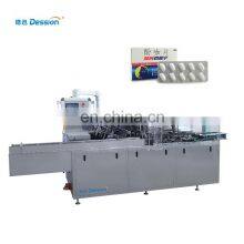 Automatic Capsules Blister Box Cartoning Machine / Pills Carton Box Packing Machine