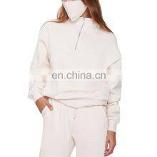 New Design Blank Half Cut Full Zipper Mans Zip up Hoodies Wholesale Street Style Hoodie thumbnail-4