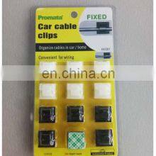 Self-adhesive Desktop Car Cable Clamp Organizer With 3M thumbnail-3