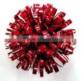 4 Inch&5 Inch Metallic PET Fancy Gift Packing Ribbon Bows for Gift Box Packing/Wedding Car Decoration thumbnail-6