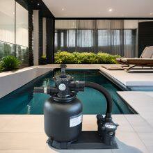 Top Mount Side PE Plastic Sand Filter Pump Combo Essential Pool Filter Clear Water for Swimming Pools thumbnail-1