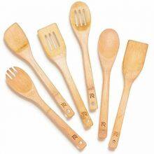 Bamboo Cooking Spoon With Holder on Sale thumbnail-3