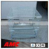 Warehouse Storage Cage Mesh Box Wire Cage Metal Bin Storage Cage Factory Supplier thumbnail-5