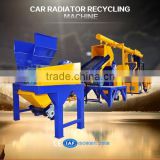 high capacity and separate rate air conditioner radiator recycling machine