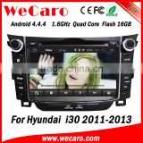 Wecaro WC-HI7028 Android 4.4.4 car multimedia system in dash for hyundai i30 double din car dvd player stereo playstore