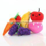 Plush Fruit Keychain/Plush Promotional Keychain/Custom Plush Keychain thumbnail-2