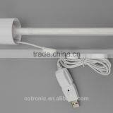 Mini Portable Bottle Cap Air Humidifier With USB Cable for Office Home, White thumbnail-2