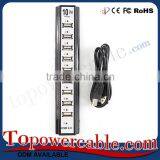 High Speed Mobile Phone Multiple 10 Ports Usb Hubs Powered Made In China thumbnail-1