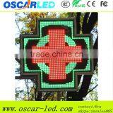 3D LED Double Side Pharmacy Cross/P16mm Outdoor Full Color Led Sign Pharmacy LED Cross Sign Outdoor Led Cross Sign