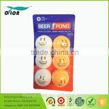 Seamless durability nonflammable cheap table tennis ball