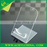 top grade transparent plexiglass mouse holder with hot-bend forming, hot sale clear acrylic mouse rack with jointing
