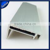 Silver Anodized Extruded Aluminum Architectural Profile thumbnail-3