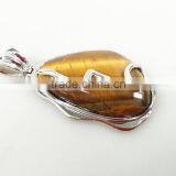 Mom Necklace , Teething Baby, Unisex Pendant Brilliant Oval Cut thumbnail-3