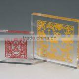 Clear Acrylic Photo Embedment Logo Block Wholesale