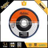 ROBTEC Flap Disc for Inox,stainless steel