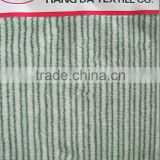 Polyamide paint roller fabric with double green stripe 850g/sqm-10mm