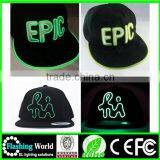 Cool Flashing Durable Modeling Led Embroidery Hat thumbnail-4