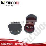 Smaller Cut PU Leather Cuff-link Case ,hot Sale Cuff-link Case