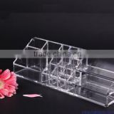2015 hot sale clear exquisite Acrylic cosmetic display cabinet with Experienced Factory Made
