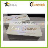 2015 Custom Luxury Metal Raised Business Cards With Gold Stamping thumbnail-1