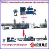 TPU/PU Twisted Reinforced Pressure Tube Extrusion Line thumbnail-3