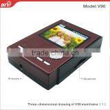 2013 Professional With Best Seller!portable Dvr Player Camera With Screen, V90 thumbnail-1