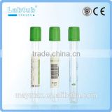 Lithium Heparin vacuum blood collection tube (high quality vacutainer)
