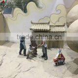 Chinese Folk Culture Art Silicone Sculpture of Wax Museum Display thumbnail-1