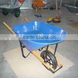 Wood Handle Wheelbarrow thumbnail-1