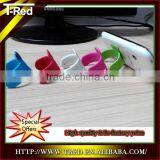 2014 Mini Colorful Custom Printed Touch-u Silicone Flexible Phone Holder From China Factory thumbnail-1