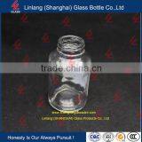 High Quality Transparent Glass Medicine Bottles With UV Cap