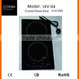 99mins Timer Europe Style 30cm 2 Zones Electric Cooker in Kitchen Appliance Hot Selling in China