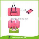 Women Girl Foldable Weekend Travel Duffel Bag Luggage Bag thumbnail-1