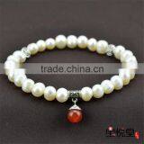 New Arrival White Freshwater Pearl Bracelet 2015 thumbnail-6