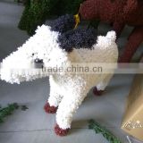 Lovely sheep artificial topiary animal buxus animal with best price