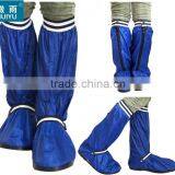 Waterproof PU PVC Coating Reflective Tape Safety Oxford Fabric Shoe for Men for Women Worker Safety Shoes thumbnail-4