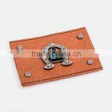 Embossed Leather Patches pu Labels for Jeans China thumbnail-4