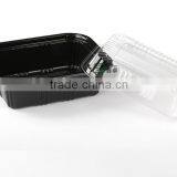 Model Number 805 Small Rectangle PS Black Disposable Sushi to go Box thumbnail-4