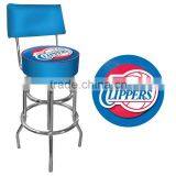 Swivel Barstool With Backrest thumbnail-4