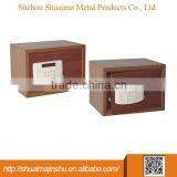 The Cheap Hotel Wood Grain Box Beautiful Safe Box thumbnail-1