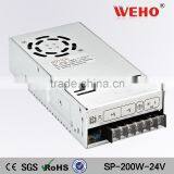 24v 6a Transformer With PFC Function SP-200-24 Constant Voltage 200w Led Power Supply