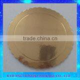 ISO Supplier Aluminium Gold Foil Paper Plate For Cake Base Decoration thumbnail-3