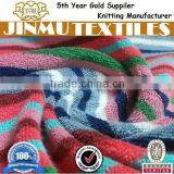 JINMU Textiles Colorful Yarn Dyed CVC Polyester Cotton Terry Towel Fabric thumbnail-1