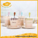 Bulk wholesale porcelain tea cups and saucers cheap