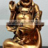 Resin Standing Happy Buddha Statue DSF-HR30 thumbnail-1
