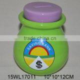 Wholesale Simple Ceramic Cash Box,ceramic Piggy Box,ceramic Money Box,ceramic Coin Box thumbnail-1