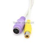 VGA to TV S-Video / RCA OUT Converter Cable Adapter thumbnail-3